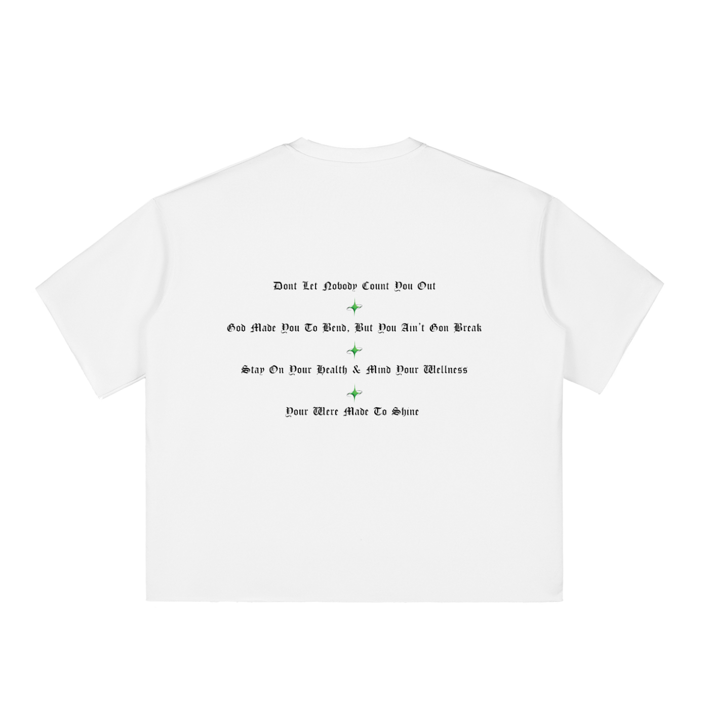 Samii's Affirmation Raw-Edge Tee