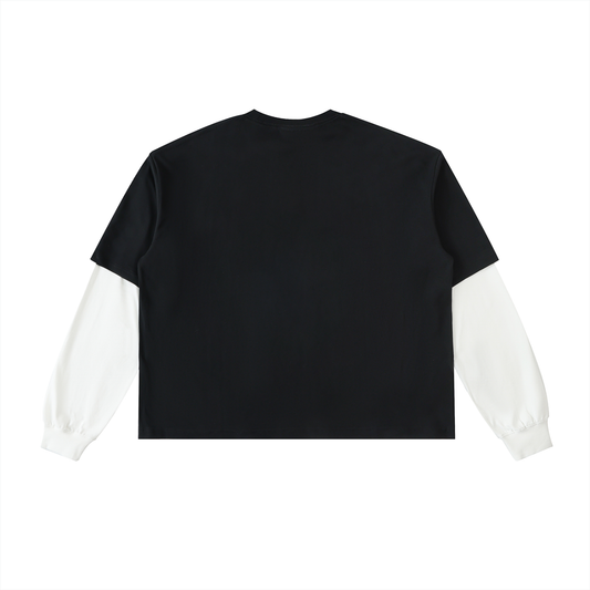 Focus Contrast Sleeve Tee